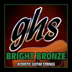GHS Bright Bronze BB20X - Snaren voor muziekinstrumenten - 6 stuks