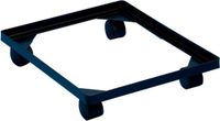 Really Useful Box accessoire onderstel met wieltjes (diameter: 45 mm) in zwarte PVC