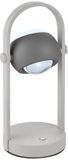 Musterring LED Tafellamp Cannon 1 Lichtpunt Metaal Antraciet/Grijs Rond Dimbaar