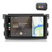 Awesafe Smart Fortwo 451 (2005-2010) DAB+ adapter autoradio met Carplay, Android Auto, multimedia, GPS, Wi-Fi, Bluetooth, RDS, stuurwielbediening, 9-inch scherm, 2+64GB opslag
