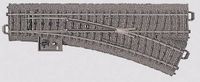 Märklin H0 Märklin C-rails (met ballastbed) 24612 Wissel, Rechts 188.3 mm