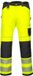 Portwest PW3 Hi-Vis Dames Stretch Werkbroek PW385 - Geel/Zwart - 36