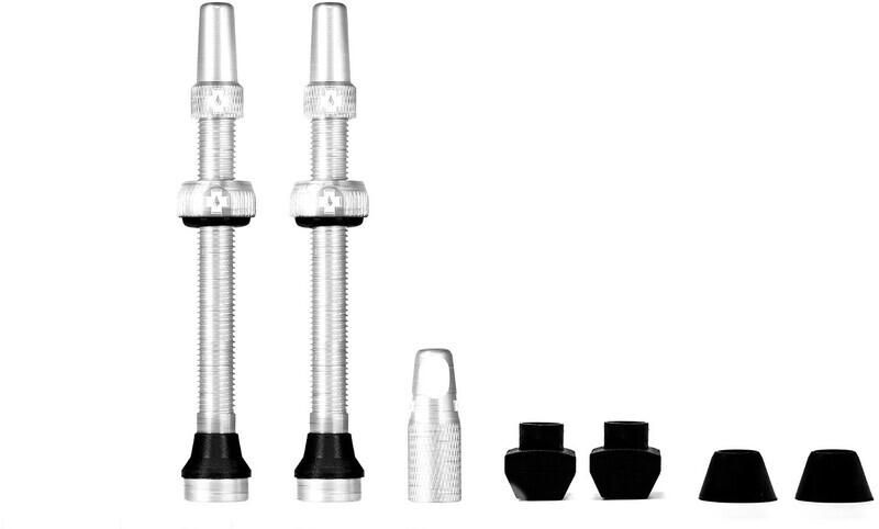 Muc Off MTB & Road Tubeless Valve Kit 60mm, silver