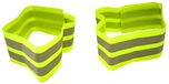 esKapad 2 x reflectormanchetten voor fiets met klittenbandsluiting