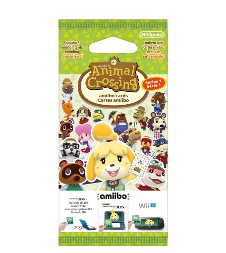 Nintendo Amiibo Carte Animal Crossing Serie 1
