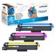 Brother 3 cartouches de toner (CMJ) pour Brother TN-247/TN-243, convient pour 2300 pages