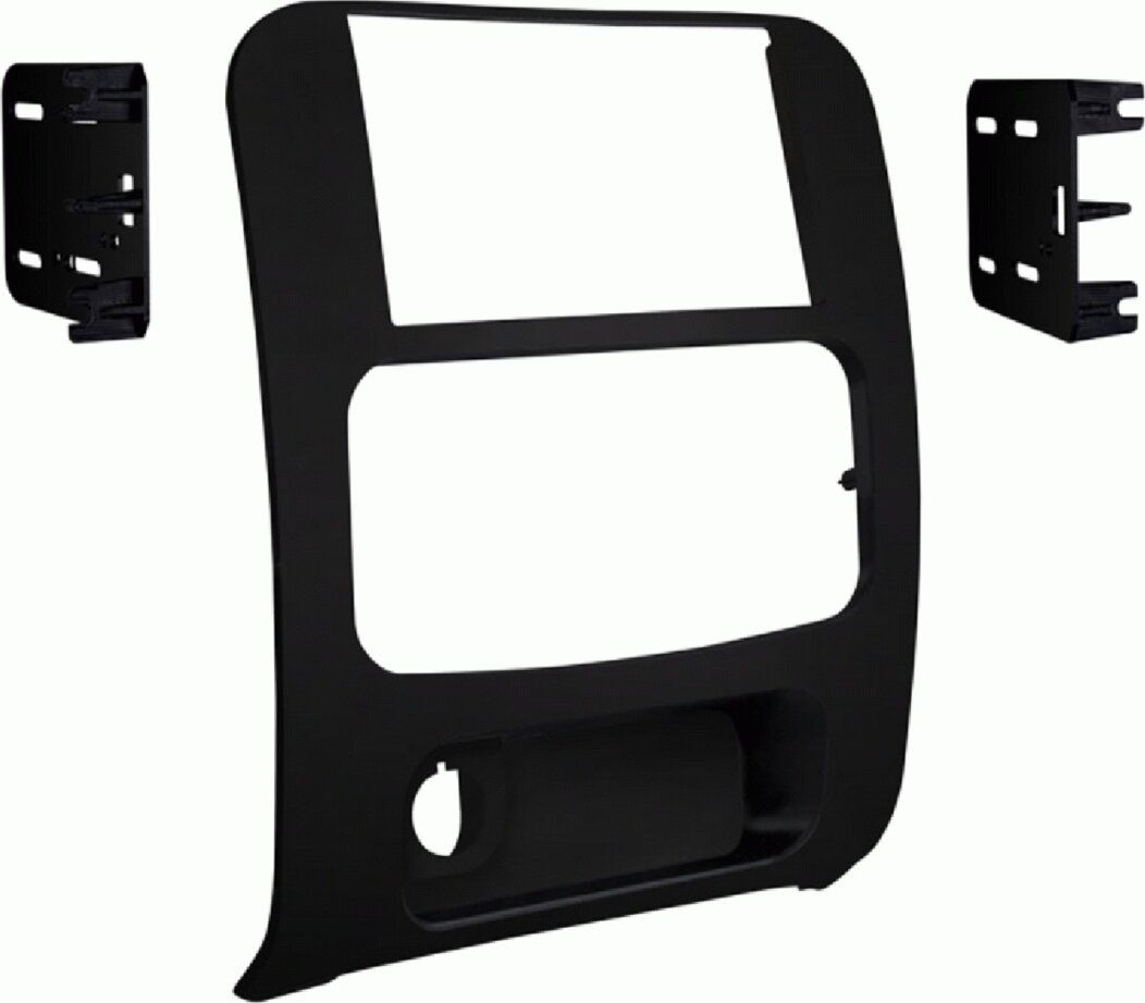 2-DIN radiopaneel - Jeep Cherokee/Liberty - zwart (METRA)