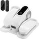 Happiq Elliptische Trainer - Pour seniors & fitness à domicile - Entraîneur de mobilité - Avec massage des pieds - Machine elliptique - Sous bureau