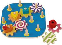 Selecta Spielzeug Zwengelplezier, Motoriekspeelgoed van Hout, 20,5 cm