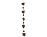 Dijk Natural Collections Guirlande bladeren metaal 13x5x110cm bruin