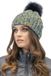 Vivisence Dames Wintermuts - Zachte Pompon Van Synthetische Vezels En Dubbelkleurig Breisel Met Antistatische Fleecevoering - Blijft Goed Zitten En Geeft Betrouwbare Warmte Voor Koude Winterdagen - Geel