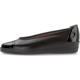 Gabor Ballerines en cuir d'agneau nappa laqué femme