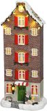 Luville Canal House Facade Polyresin Multi 28.5 cm
