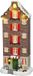 Luville Canal House Facade Polyresin Multi 28.5 cm