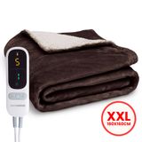 Seranova Elektrische Deken XXL - Kastanjebruin