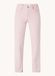 Ba&sh Ray high waist loose fit jeans met streepprint