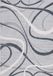 Safavieh Bohemian Indoor Hand Tufted Abstract Collection, ABT340, in Ivory / Charcoal, 60 X 91 cm