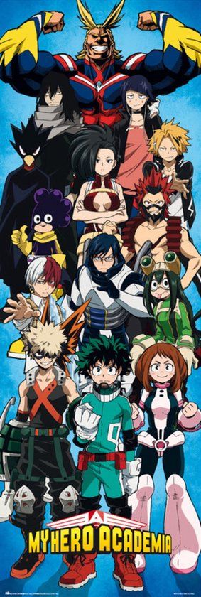 Grupo Your Decoration B.V. Poster My Hero Academia - All Characters 53x158cm