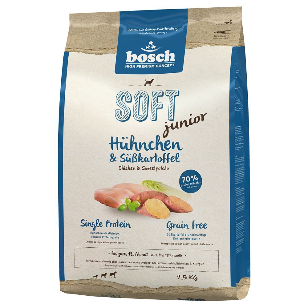 Bosch 2 5 kg Junior Kip & Zoete Aardappel Hondenvoer