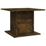 VidaXL Salontafel 55,5x55,5x40 cm Gerookt Eiken