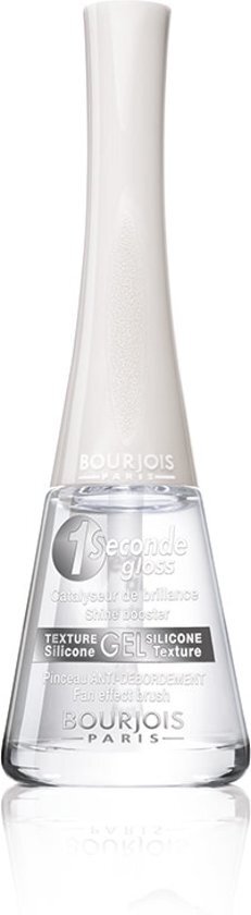 BOURJOIS PARIS 1 Seconde Gel Nagellak Shine Booster 01 Transparent Glossy