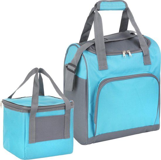Basis Sterke Koeltas Set - 35 Liter - Blauw