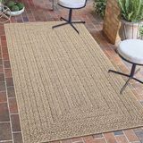 Markenlos Buitenkleed, jute-look - Ideaal voor balkon, tuin en terras, 80 x 150 cm