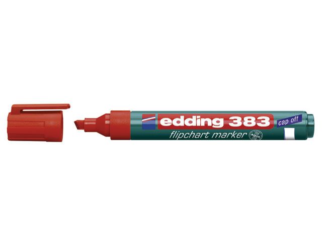 Edding e-383 Markeerstiften - groen, rood - 10 stuks