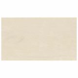 vidaXL - Raamprofielen - 2 stuks - Wit - 80 x 40 x 2 cm - Massief Eikenhout