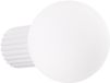 Sollux Lighting Lampe murale HALO avec sphère en verre opale et protection IP44