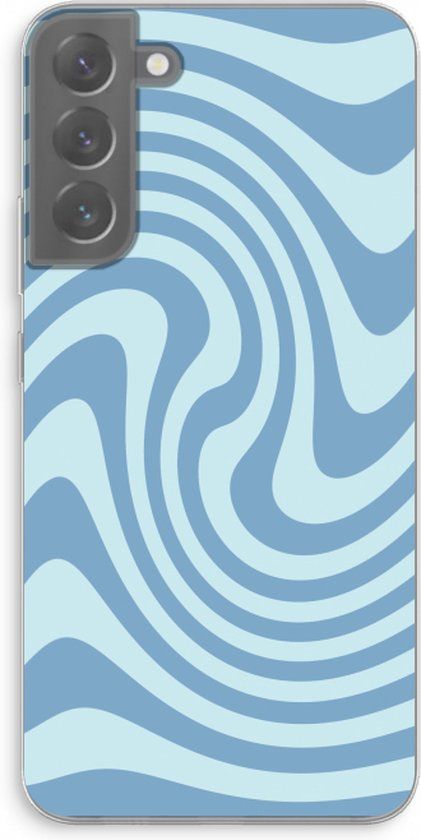 Case Company® - Samsung Galaxy S22 Plus Case - Swirl Blue - Soft Cover