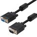 Waytex Verlengkabel VGA HD15 M/F, hoogwaardig, met ferriet, 15,00 m