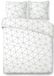 VISION Hugo Dekbedovertrekset - 100% katoen - Kingsize - 260 x 240 cm - Zwart en wit