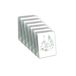 Clairefontaine X-29538-3Cpack Excellia geschenkzakjes, middelgroot, 21,5 x 10,2 x 25,3 cm, 210 g, motief: dennenbomen, plantaardig, Kerstmis, Merry Christmas