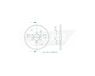 Motorfiets Supersprox Couronne acier