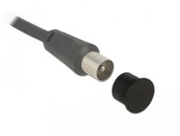 Delock Dust Cover for F jack 10 pieces black