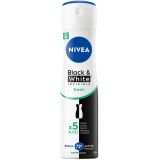 Nivea Black & White Fresh Spray Femme 150 ml