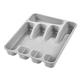 keeeper Bestekbak met 5 vakken, lade-inzetstuk, 33,5 x 26,5 x 5 cm, Pablo, Nordic Grey
