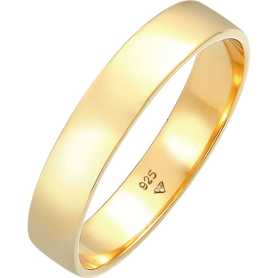 KUZZOI Ring Heren Band Ring Minimal Basic Vriendschap 925 Sterling Zilver