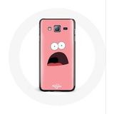 Maniacase Etui voor Samsung Galaxy J3 Patrick Star Spongebob Squarepants roze