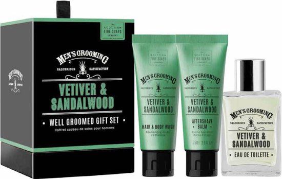 The Scottish Fine Soaps Company Gift Set / 50/75/75 ml / Heren