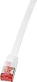 Logilink CAT6 U/FTP (STP) kabel 1 meter Wit