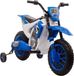 Homcom Elektrische Kinderauto 12V met Zijwieltjes - Blauw