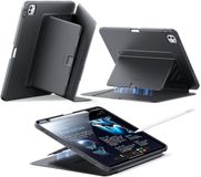 ESR Hoes Geschikt voor iPad Pro 13 (2024/2025) - Flip Magnetic Book Case - Beschermhoes met Multi-Angle Standaard - Sleep/Wake - Pen Houder - Zwart