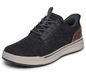 Skechers Sterling Ramone Sneakers voor heren, Zwart/Wit, 41.5 EU