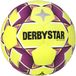 Derbystar Indoor Voetbal Beta V24 142004 Geel/Lila Maat 4 Synthetisch Volwassenen