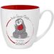 GRUSS & CO Anti-stress-mok met motief "de Schatz", mok met spreuk, 45 cl, New Bone China, cadeau voor haar, 45520