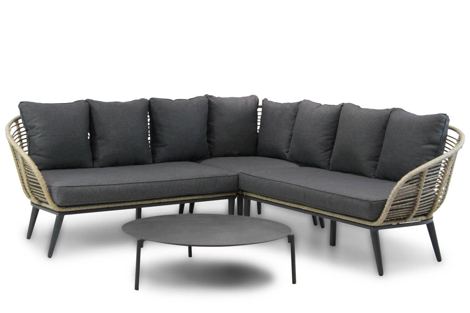 Coco Leonardo/Pacific 100 cm Hoek Loungeset 4-delig - 7434223319329