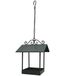 Dehner Natura Vilnius Premium Wildvogel, voederstation/drinkbak voor wilde vogels, decoratief/hangend, incl. ophangsysteem, ca. 18 x 15 x 15 cm, metaal, grijs