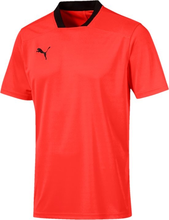 PUMA PUMA ftblNXT Shirt Sportshirt Heren - Nrgy Red-Puma Black - Maat M